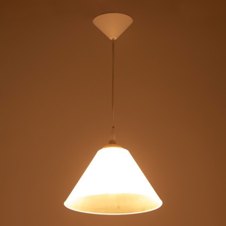 Susage "cone" 1x15W E27 Model: BR 00266 White/Transparent 25x25x15cm-2