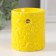 Aroma lamp ceramics "chamomile" yellow 6.7x6.7x7.5 cm
