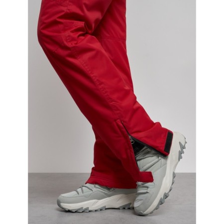Semi -combinezone Ski Drapeted Women's, size 42, red color-13