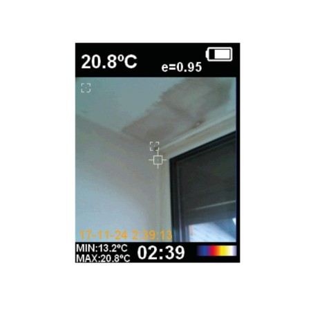 Thermal imager ADA TEMPRO VISION A00519, coeff. radiation from 0.1 to 1, 8-14 μm, from -20 to +300 ° 390054-5
