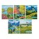 Notebook of 48 sheets in the Greenland cage, paper cover, type No. 2 (gray sheets), mix
