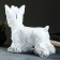 Piggy bank "Yorkshire Terrier" White 22x28cm