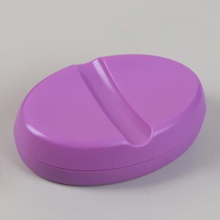 Magnetic needle, 9.3 × 6.5 cm, purple color-2