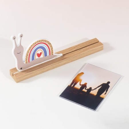 Photo frame wood, acrylic 10x15 cm "Snail" 4x27.3x14 cm-3