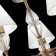 Suspended EVOLUCE lamp. Sle107423-05. Dalida. 5x60 watts, E14, 65x65x41 cm, golden color
