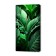Carty clock wall-up interior "leaves", silent, 35 x 60 cm
