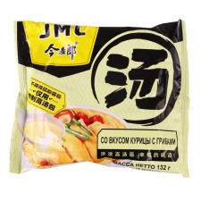 JML noodles with the taste of chicken and mushrooms, 132 g