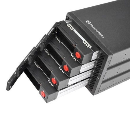 Corps for HDD/SSD Thermaltake Max 3504 SATA I/II/III/SAS SATA, metal, black-3