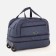 Road bag on wheels, a lightning department, with an increase, an outer pocket, blue color