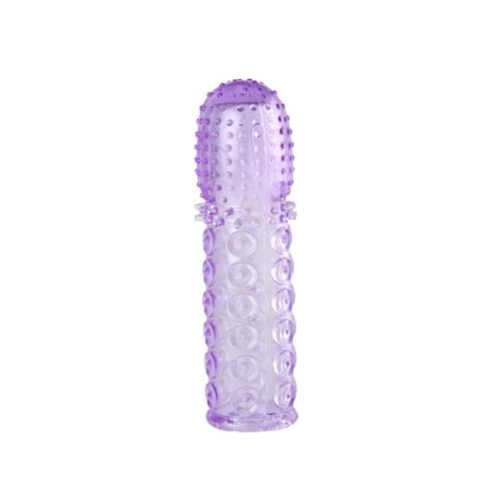 Helper -free nozzle on the Penis TOFYA, purple color, 13.5 cm-1
