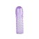 Helper -free nozzle on the Penis TOFYA, purple color, 13.5 cm