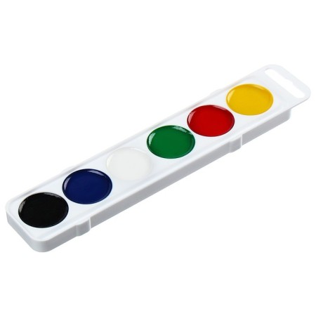 Watercolor 6 colors Calligrata, without brush, cardboard-9