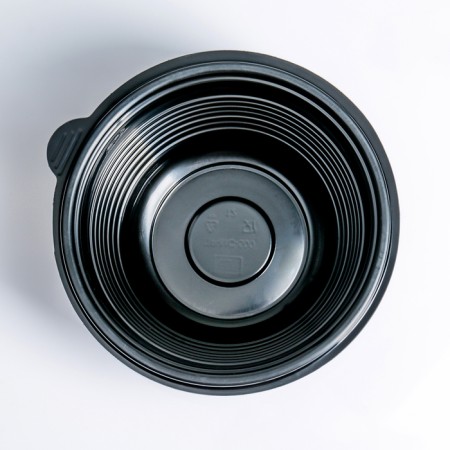 A disposable container P-M-M-500, round, black, 500 ml, 14.4 × 7 cm, 540 pcs/unns.-2