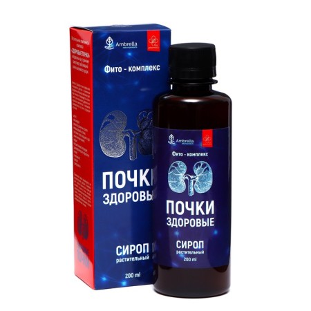 Vitamin plant complex for kidneys, syrup 200 ml