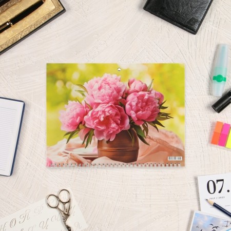 Quarterly calendar, Tenth Piones Trio 2025, 73 x 29 cm-1