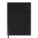 Dated 2025 diary, Escalada, A6+ 176 sheets, soft cover, artificial leather, pancake embossing, tinted block 70 g/m2, black