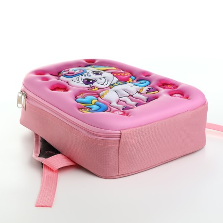 Backpack 28*8.5*32, lightning department, unicorn pink-3