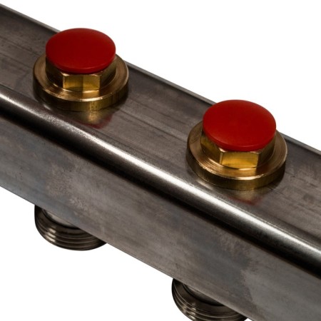 Collector Group Stout SMS 0922 000006, 1 "X3/4", 6 outputs, without consumables, stainless steel steel-3