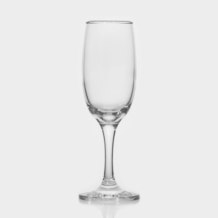 A set of glass glasses for champagne Bistro, 190 ml, 3 pcs-1