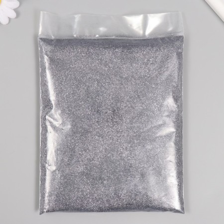 Glitter Size 1/128, 500 gr, col. grey-1