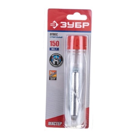 Plumb construction bison master 0636-150_z01, with a cord, a plastic container, 150 g