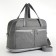 Road bag with lightning, with an increase, a long belt, the color is gray