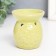 Aroma lamp ceramics "Flower and curls" mix 7.5x7x7 cm
