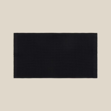 Waffle towel SL Home: Basic "Dark Mare" 50x90 cm, 100% cotton, 340 g/m2-2