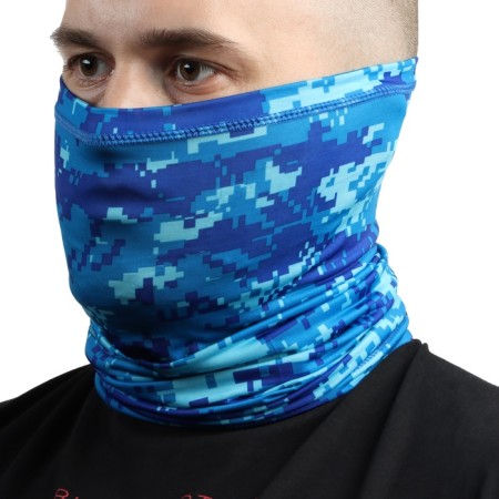 Windproof mask, universal size, blue pixel-2