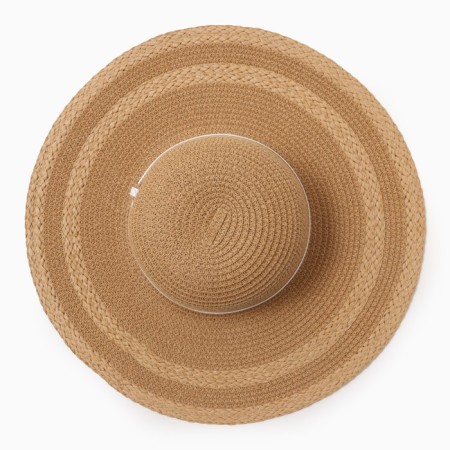 Women's hat Minaku, central to light-brown, river 58-3