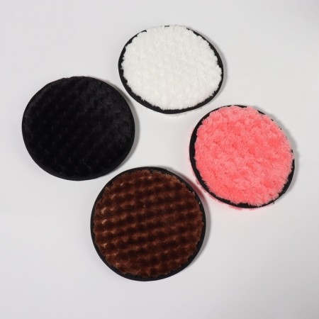 Washing sponge, d = 11 cm, with a suspension, color mix-4