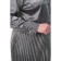 Women's dress, size 62, gray color