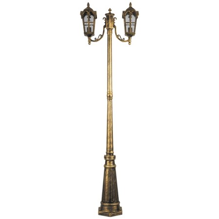 Sadovo-park lamp Feron PL109, IP44, E27, 60 W, 560x150X2020 mm, color black gold