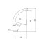 Zipponi Kristal washbasin mixer, 1-bonded with a bottom valve, chromium color