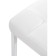 Har lobe metal stool/eco -leather, white/white 35x35x65 cm