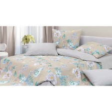 Bed linen 2 joint venture with a sheet on the elastic 