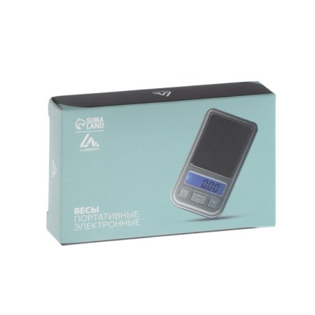 Luzon LVU-04 Libra, portable, electronic, up to 200 g, gray-6