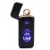 Electronic lighter "Bold, strong, fair", USB, spiral, 3 x 7.3 cm, black