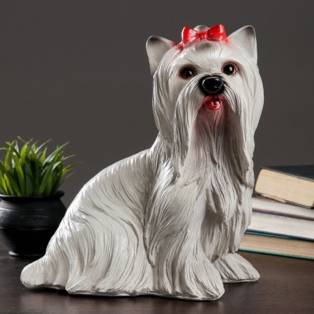 Piggy bank "Yorkshire Terrier Singing" 30x21x35cm