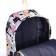 School backpack from textiles on a zipper, 3 pockets, pencil case, color colorful color