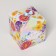 Gift folding box, packaging, “gift for the most beautiful”, March 8, 12 x 12 x 12 cm
