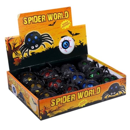 Funny-sun "Spider" with a hydrogel, color mix-4