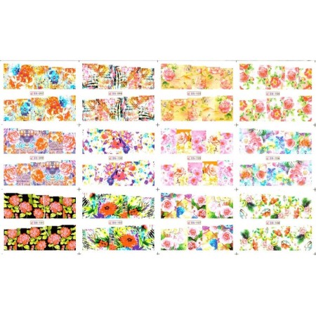 TNL slider, large sheet, BN097-108