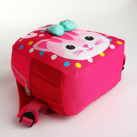 Baby backpack on lightning, pink color-3