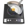Induction tile KitFort KT-107, 1800 W, 1 burner, 8 modes, buttons, black