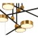 Raparda chandelier, size 150x150x55 cm, LED 6x16W, 4000k