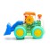 Excavator "gears", light and sound, works from batteries, color mix