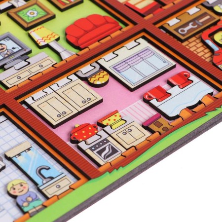 Puzzle "Cozy House"-4