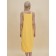 Female dress, size Xs, yellow color