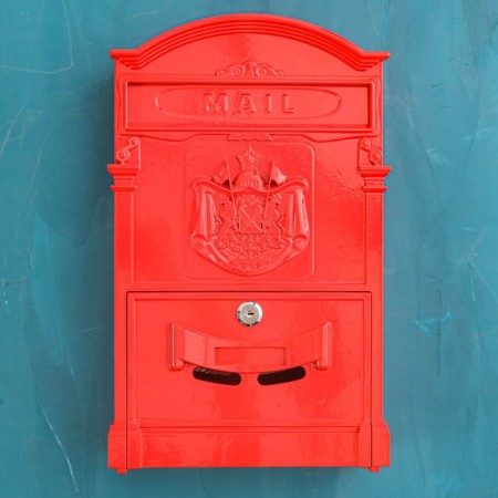 Postal box No. 4010, red-2